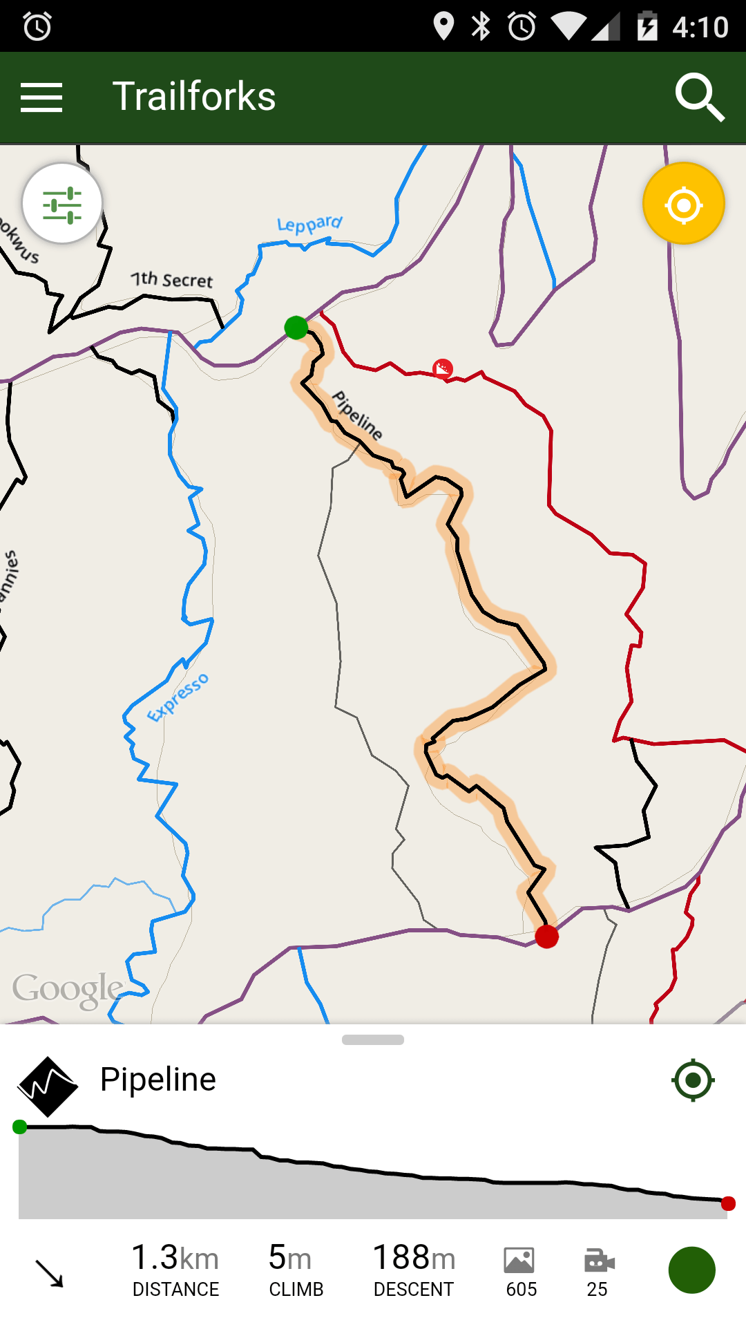 trailforks maps