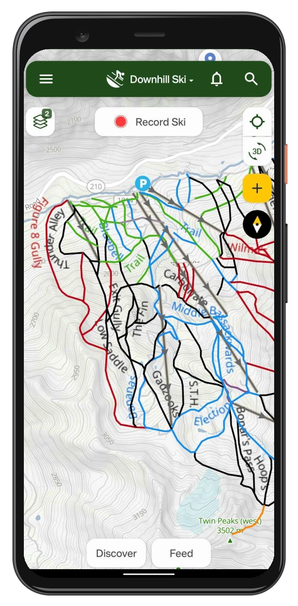 trail popularity layer