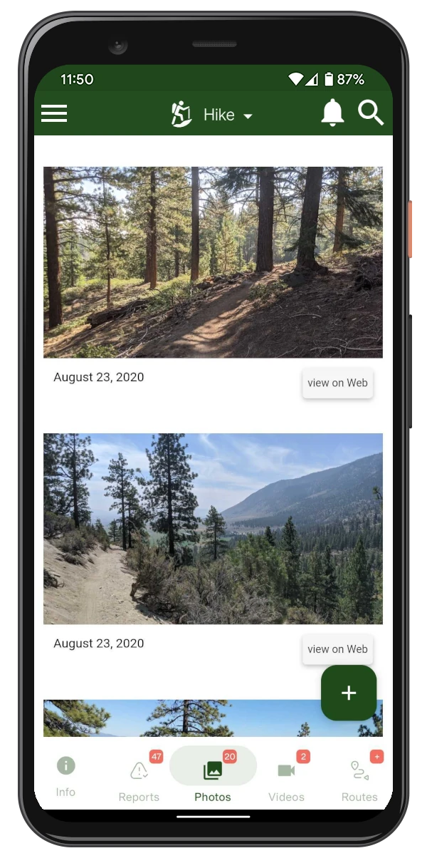 trail photos