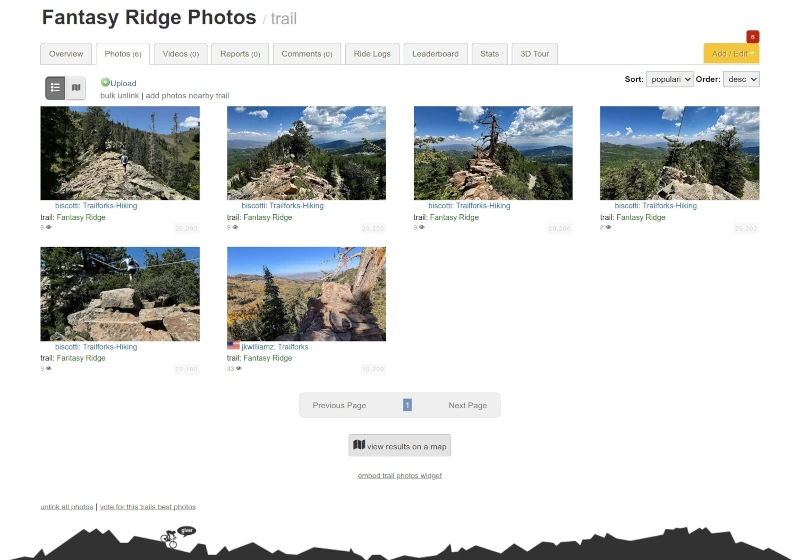 trail photos
