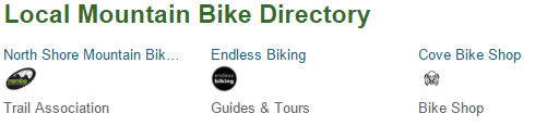 Local Mountain Bike Directory