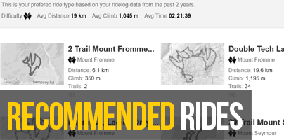 recommended rides