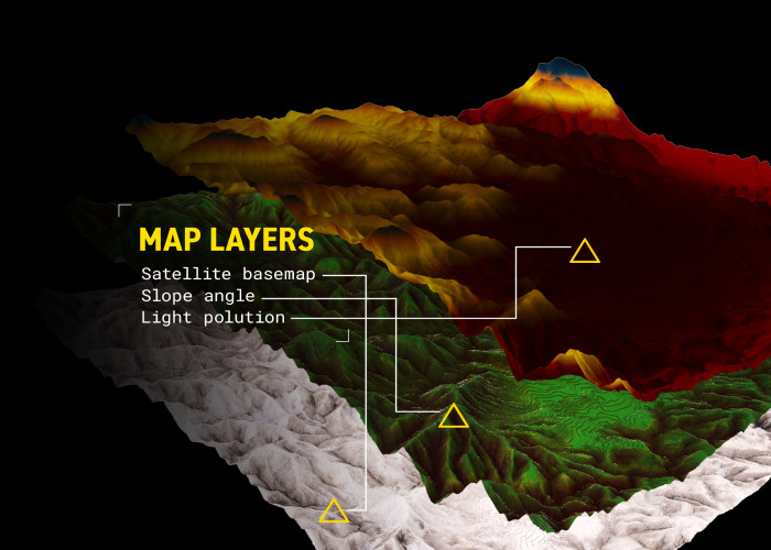 map layers