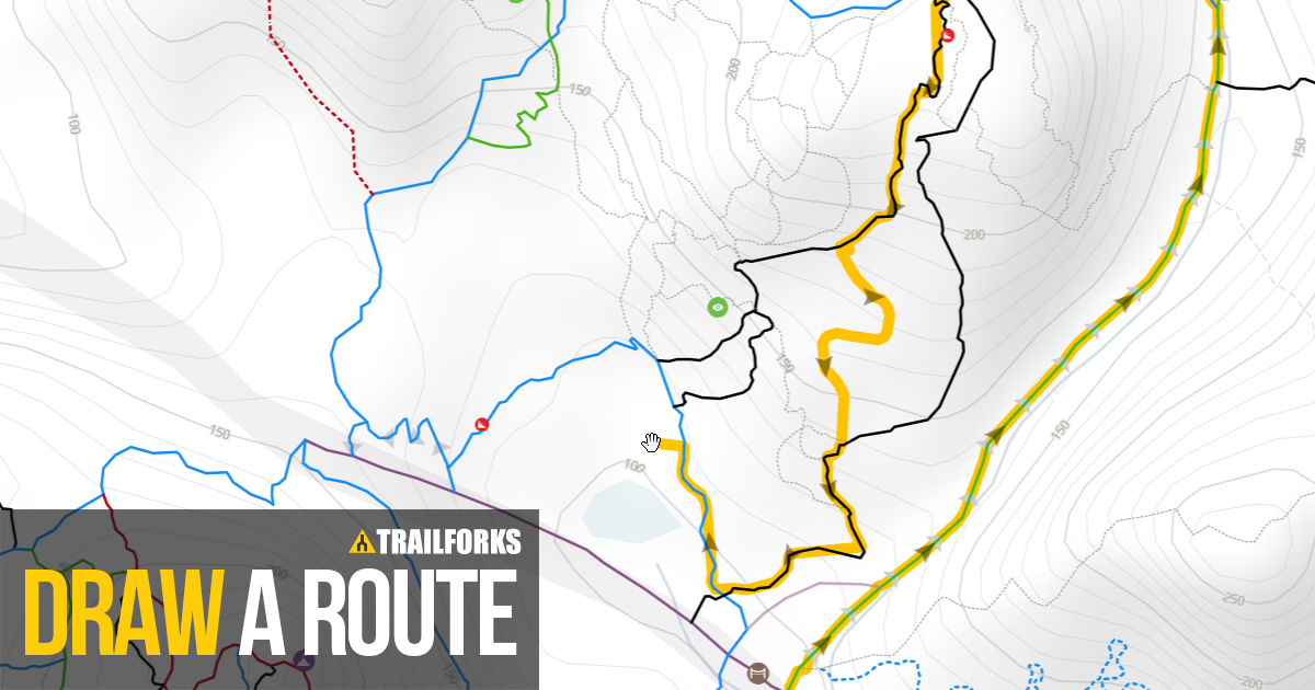 deuropening Methode materiaal Route Planner For Biking, Hiking, Moto & Skiing | Trailforks